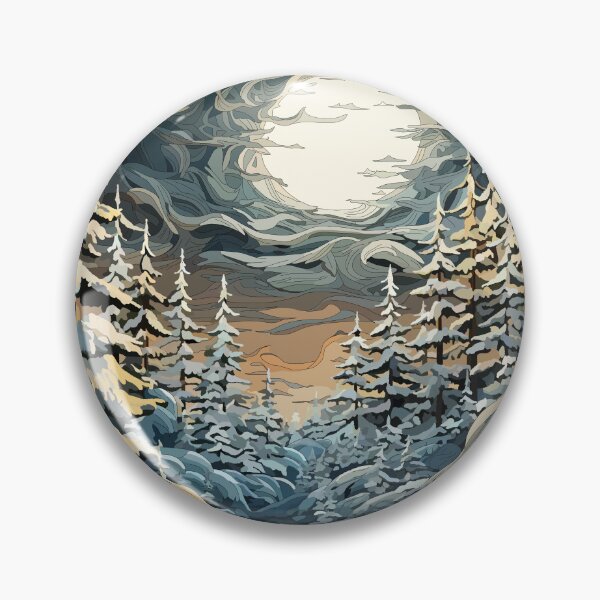 Item preview, Snowy Pines designed and sold by mythnomer.