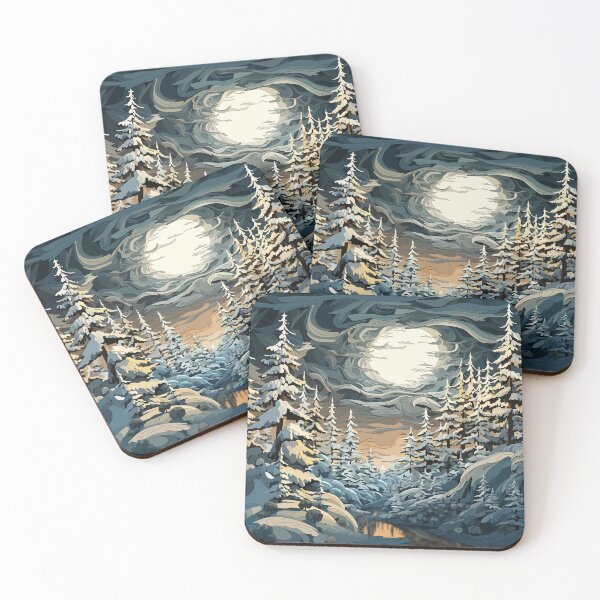Item preview, Snowy Pines designed and sold by mythnomer.
