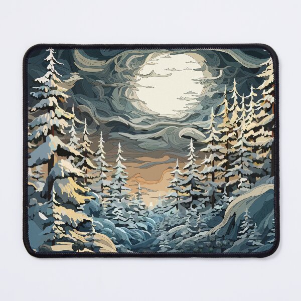Item preview, Snowy Pines designed and sold by mythnomer.