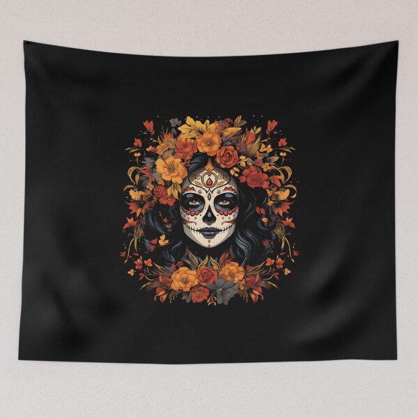 Item preview, Sugar Skull Catrina Art: Day of the Dead Masterpieces #findyourthing designed and sold by FemmePrintHaven.