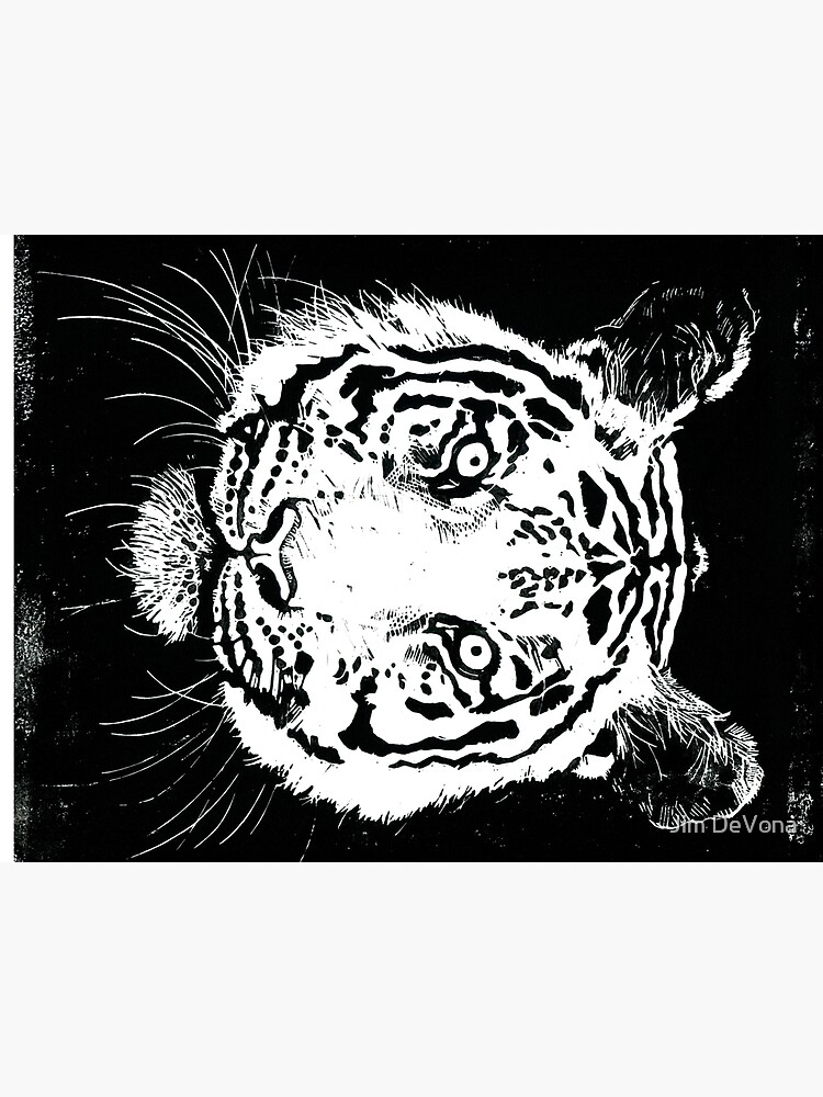Thumbnail 5 of 5, Pet Mat, Tiger Portrait designed and sold by Jim DeVona.