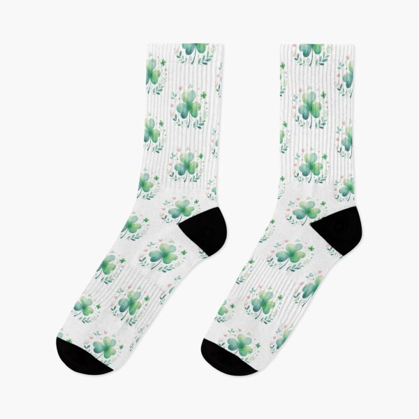 Item preview, Lucky Irish Shamrock Watercolor designed and sold by heartsake.