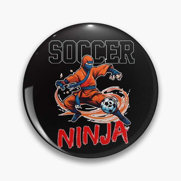 Item preview, Soccer Ninja Cute Class Football Lovers designed and sold by justbejoker.