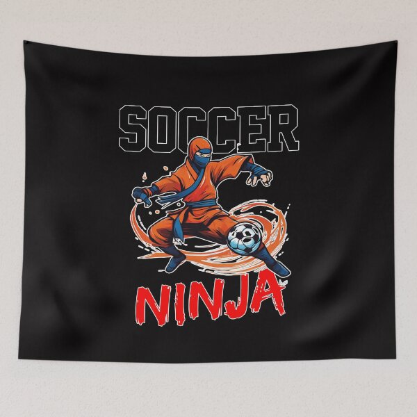 Item preview, Soccer Ninja Cute Class Football Lovers designed and sold by justbejoker.