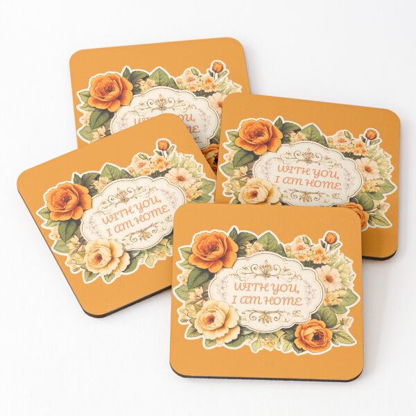 Item preview, Vintage Love: Retro Stickers with Elegant Floral Quotes designed and sold by LamarrDreams13.