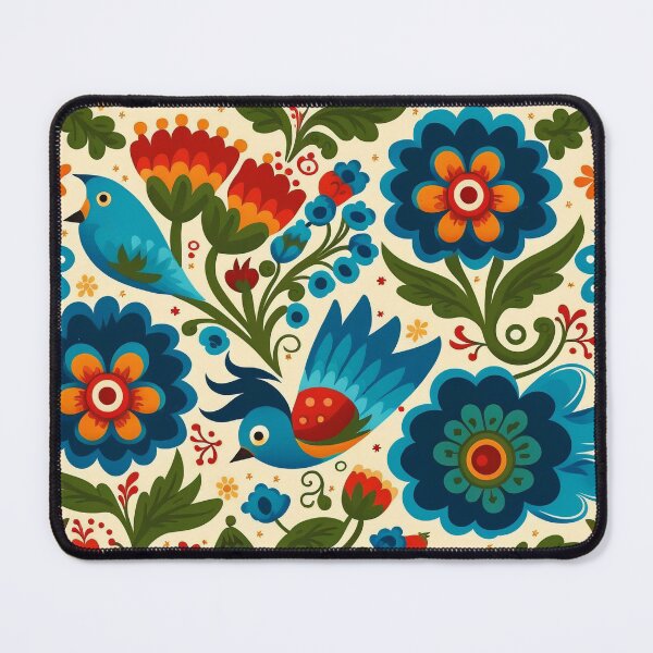 Item preview, Polish floral pattern wycinanki designed and sold by Vilemo.