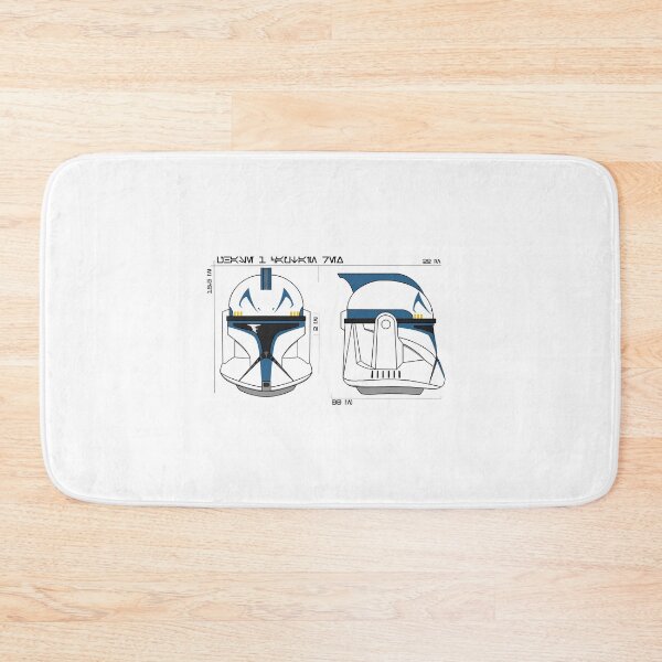 Item preview, Phase 1 captain rex helmet blueprint design designed and sold by thefurn99.