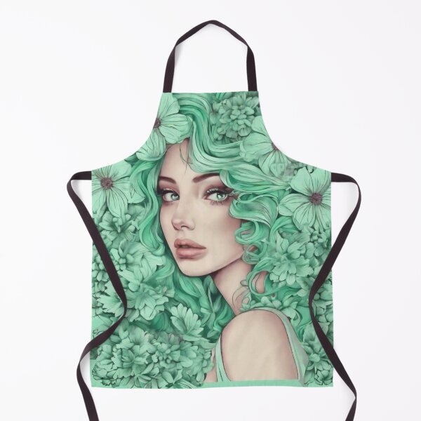 Item preview, Beautiful girl with flowers in her hair designed and sold by stasia-design.