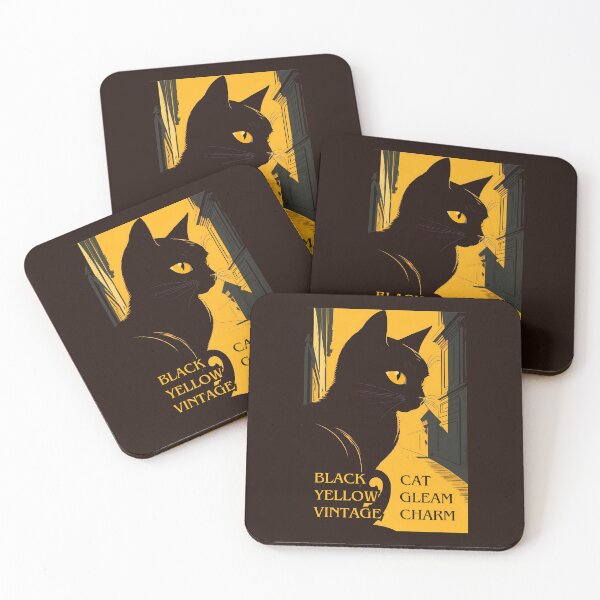 Item preview, Black Cat in a Dark Alley. designed and sold by GiveMeMood.
