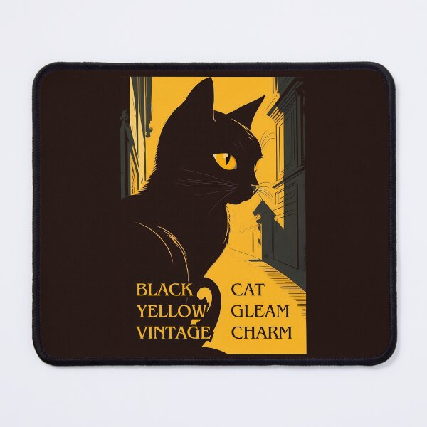 Item preview, Black Cat in a Dark Alley. designed and sold by GiveMeMood.