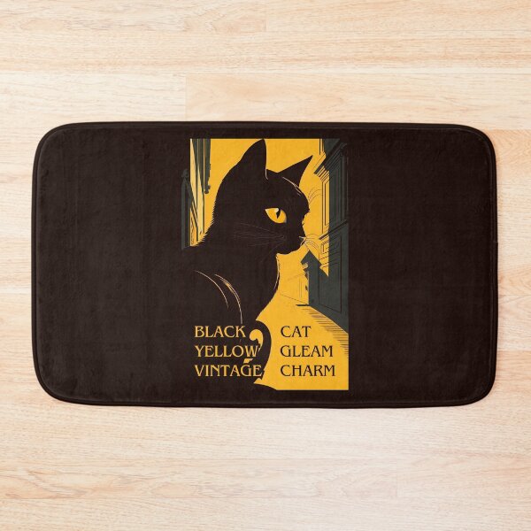 Item preview, Black Cat in a Dark Alley. designed and sold by GiveMeMood.