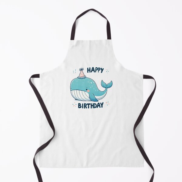 Artikelvorschau, Kawaii Alles Gute zum Geburtstag Blauwal entworfen und verkauft von TomFrontierArt.