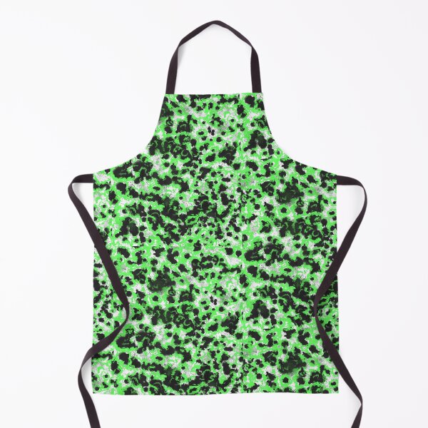 Item preview, Black and green abstract pattern designed and sold by MariDaniArt.