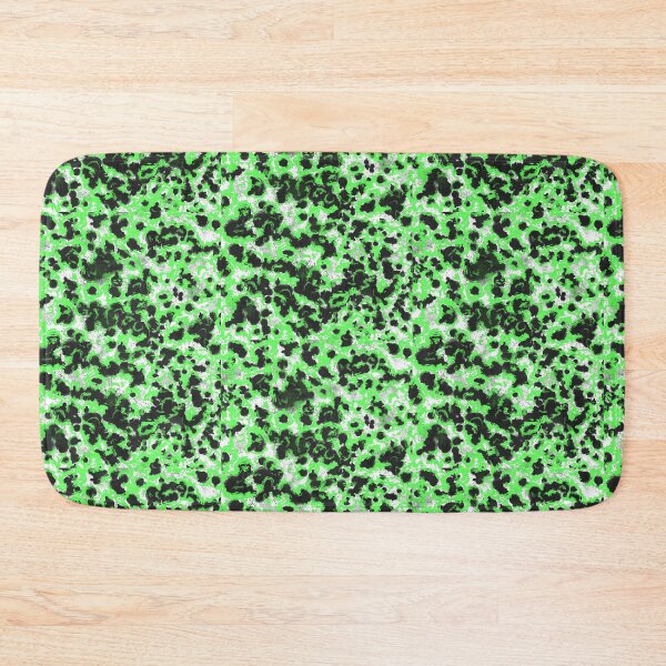 Item preview, Black and green abstract pattern designed and sold by MariDaniArt.