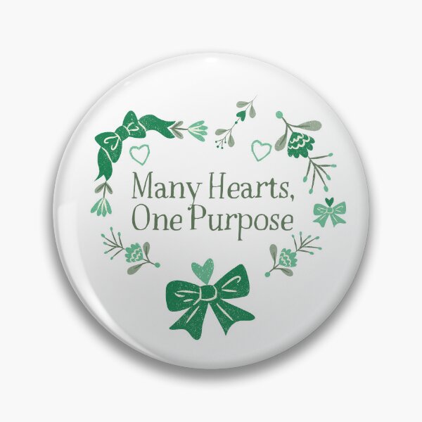 Item preview, "Many Hearts, One Purpose" - Flower Pattern designed and sold by Jenna Cage.