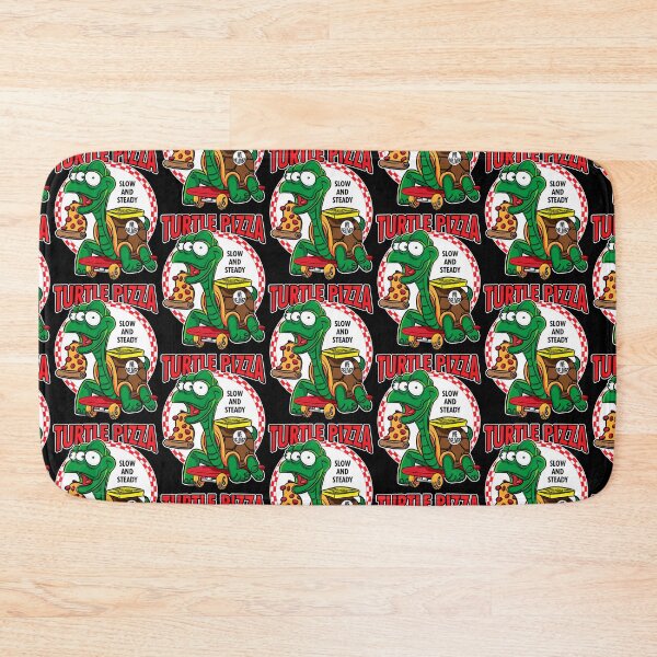 Item preview, Turtle Pizza - Mutant Turtle Skateboard Pizza Delivery designed and sold by eShirtLabs.