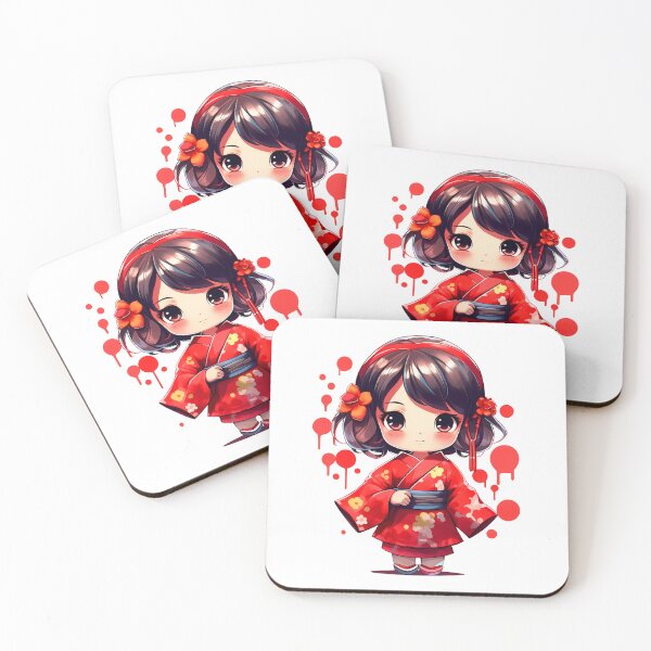 Item preview, Red Kimono Art designed and sold by NegarinFashions.