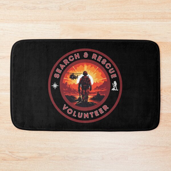 Item preview, Copy of Search & Rescue Volunteer Maroon  designed and sold by MojaveTradePost.