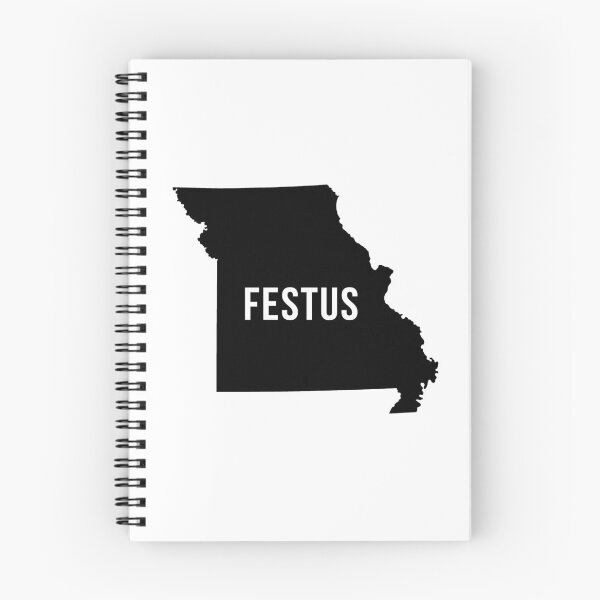 Item preview, Festus, Missouri Silhouette designed and sold by CartoCreative.