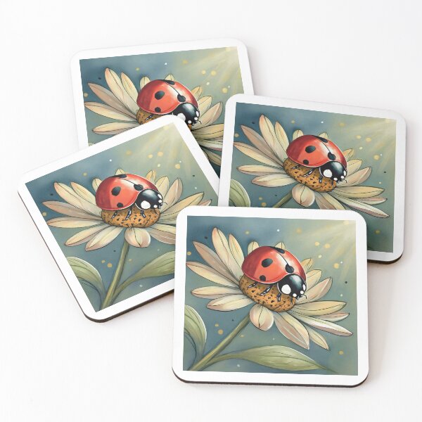Item preview, Ladybug on Petal designed and sold by omerfdln34.