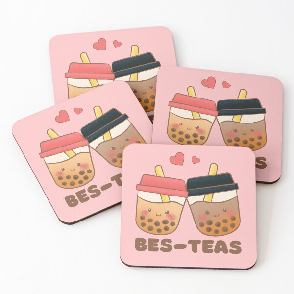 Item preview,  Bes-teas, besties, best friends cute boba shirt. designed and sold by WhaleSharkShop.