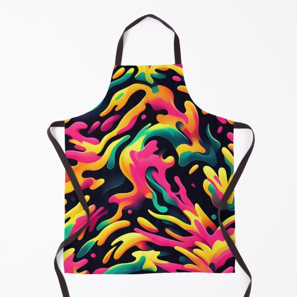 Item preview, Bright colour splash pattern designed and sold by Inkstorm-London.