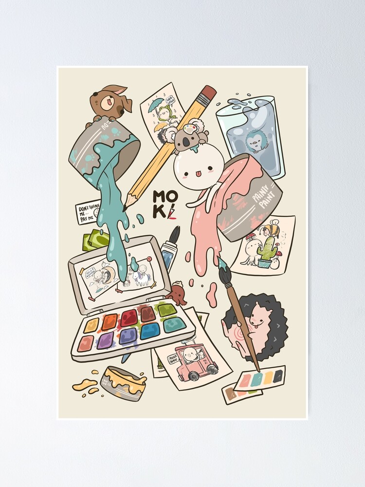 Thumbnail 1 of 3, Poster, designed and sold by mokioki.