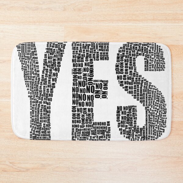 Item preview, YES Text Art designed and sold by 7venty.