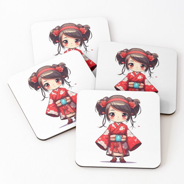 Item preview, Red Kimono Art designed and sold by NegarinFashions.