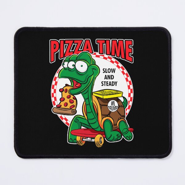 Item preview, Pizza Time - Mutant Turtle Skateboard Pizza Delivery designed and sold by eShirtLabs.