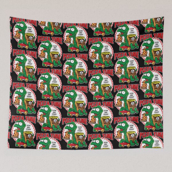 Item preview, Pizza Time - Mutant Turtle Skateboard Pizza Delivery designed and sold by eShirtLabs.
