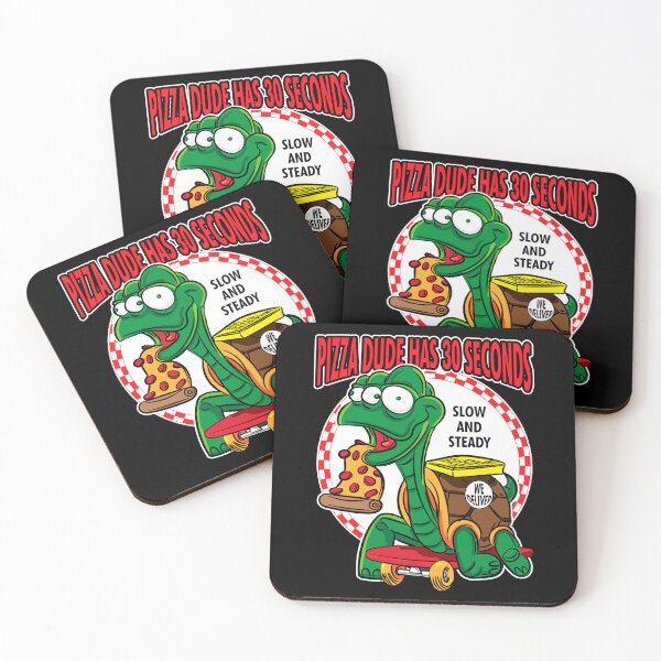 Item preview, Pizza Dude Has 30 Seconds - Mutant Turtle Skateboard Pizza Delivery designed and sold by eShirtLabs.
