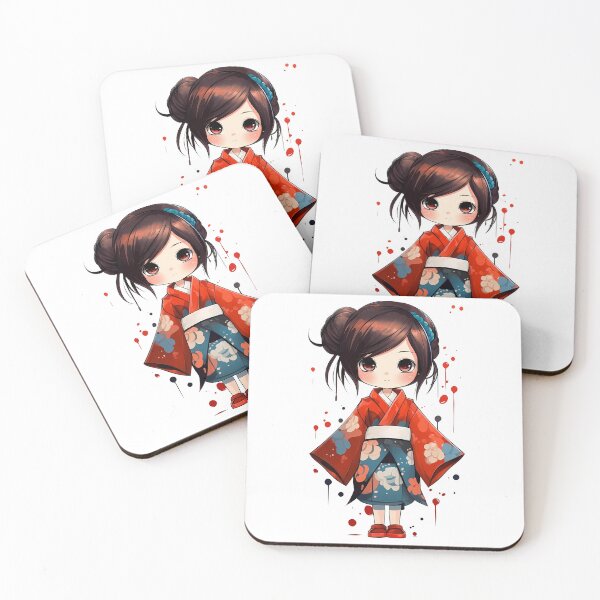 Item preview, Red Kimono Art designed and sold by NegarinFashions.
