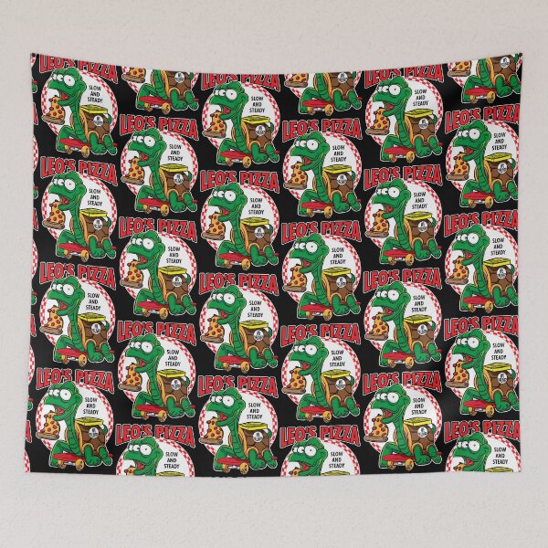 Item preview, Leo'S Pizza - Mutant Turtle Skateboard Pizza Delivery designed and sold by eShirtLabs.