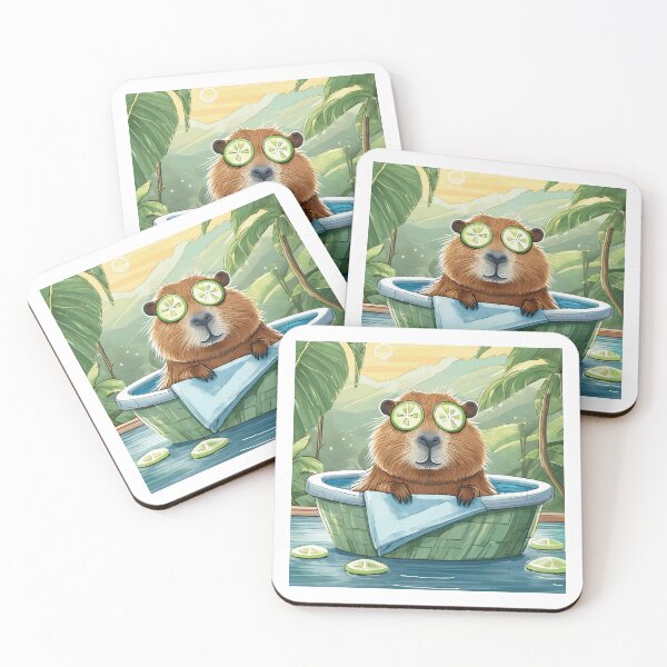 Item preview, Spa Capybara designed and sold by omerfdln34.