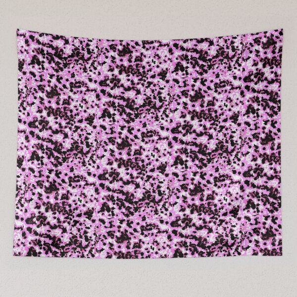 Item preview, Black and pink abstract pattern designed and sold by MariDaniArt.