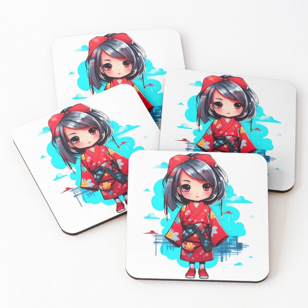 Item preview, Red Kimono Art designed and sold by NegarinFashions.