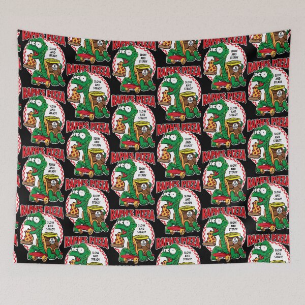 Item preview, Raph'S Pizza - Mutant Turtle Skateboard Pizza Delivery designed and sold by eShirtLabs.