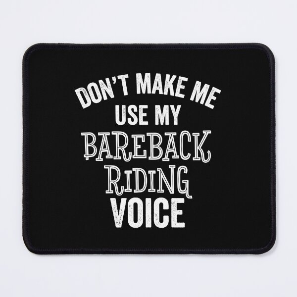 Item preview, Funny Bareback Riding Rodeo Horse Cowboy Cowgirl Gift designed and sold by carlhunt99.