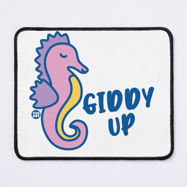 Item preview, GIDDY UP SEAHORSE designed and sold by TODD GOLDMAN.