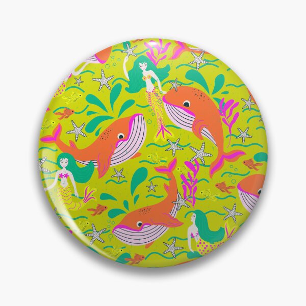 Item preview, Dolphin and The Mermaids designed and sold by Insvy Design Studio.
