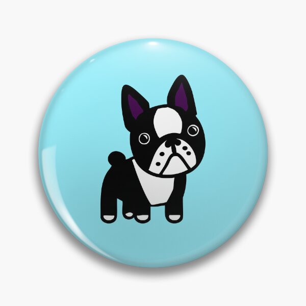 Item preview, Boston terrier kawaii designed and sold by DestructoKitty.
