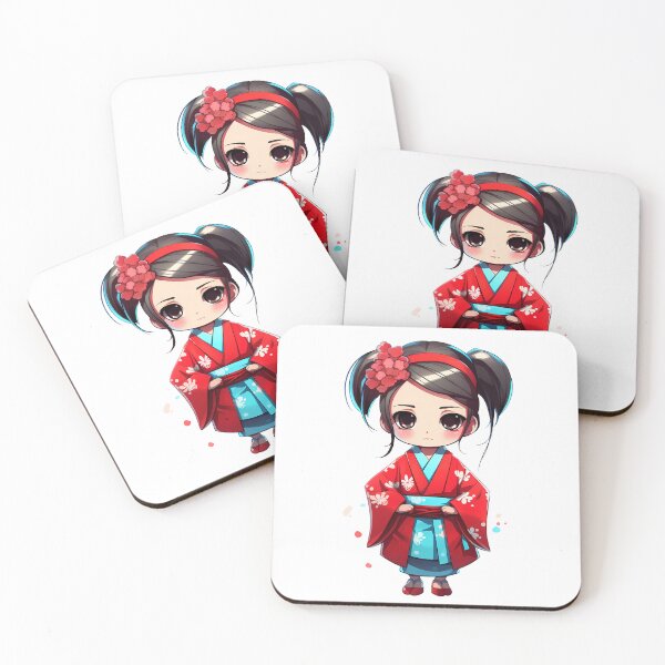 Item preview, Red Kimono Art designed and sold by NegarinFashions.