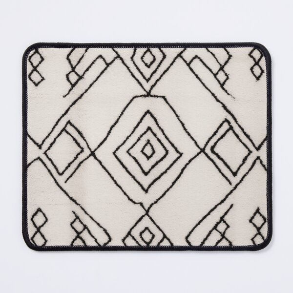 Item preview, Moroccan Berber Rug Design No.10 - Ivory White designed and sold by Zoltan Ratko.