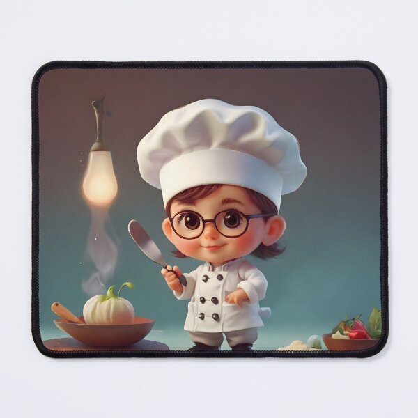 Item preview, Cute mini chef designed and sold by WalterGomes.