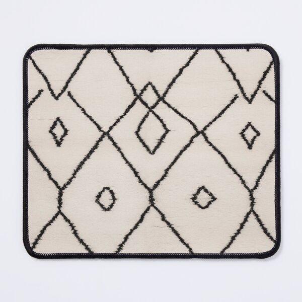 Item preview, Moroccan Berber Rug Design No.11 - Ivory White designed and sold by Zoltan Ratko.
