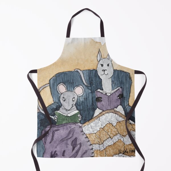 Item preview, Mouse Reading a Book with Llamma designed and sold by Nicole Hanson.