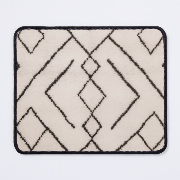 Item preview, Moroccan Berber Rug Design No.12 - Ivory White designed and sold by Zoltan Ratko.