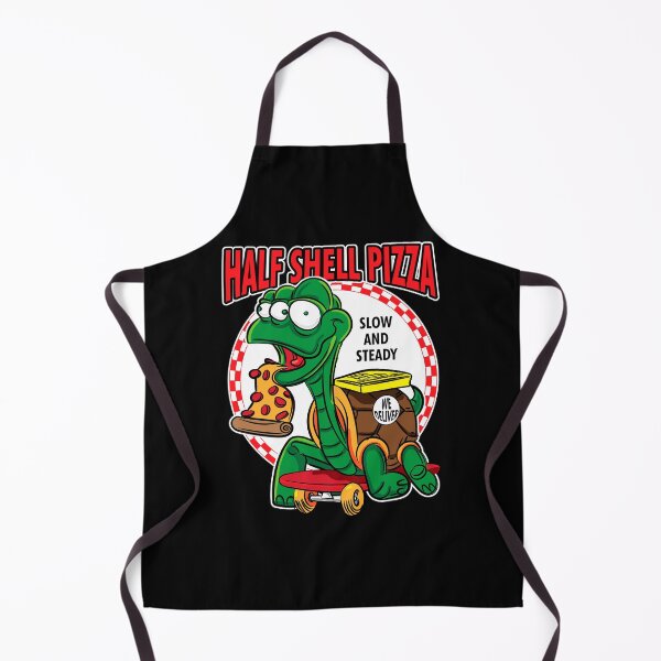 Item preview, Half Shell Pizza - Mutant Turtle Skateboard Pizza Delivery designed and sold by eShirtLabs.