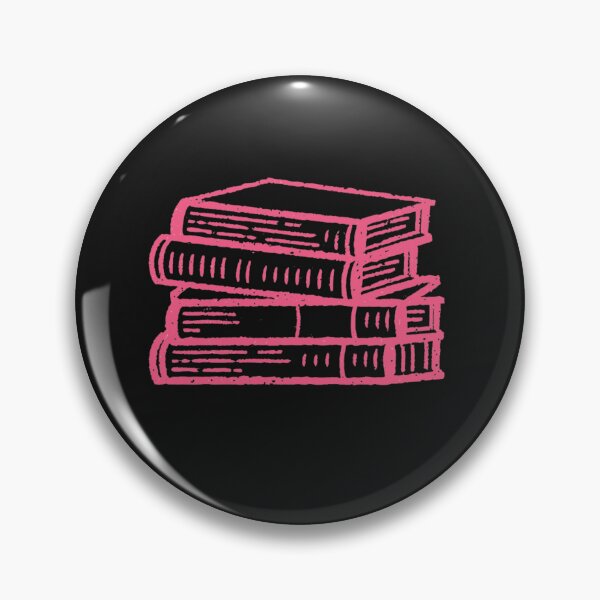 Item preview, Pink Book Stacks ; Pattern designed and sold by PatternInArt.
